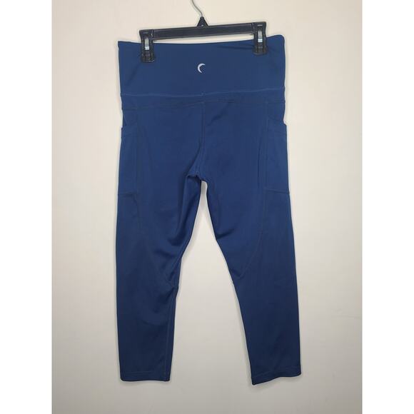 Zyia Active blue capri leggings with pockets - 6 / 8 - Picture 3 of 5